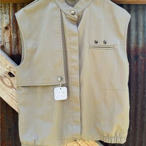 Vintage White Stag Vest